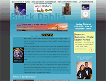 Tablet Screenshot of blackdahlia.com